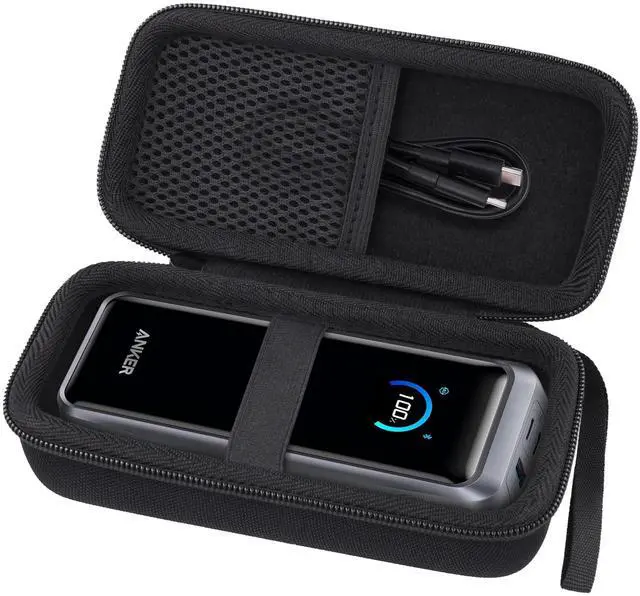 Main image of for Anker Prime 26,250mAh Power Bank, Hard Travel Case Compatible with Anker A110A 300W Portable Charger, Case Only (Black Case)