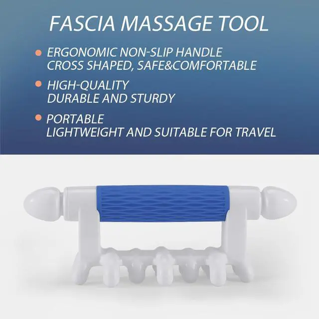 Alt view image 2 of 6 - Fascia Massage Tool Blaster for Cellulite - Trigger Points - Muscle Relaxation,Handheld Myofascial Release Tool for Every Part of The Body