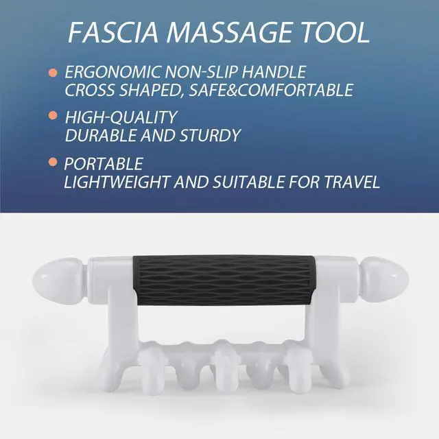 Alt view image 2 of 6 - Fascia Massage Tool Blaster for Cellulite - Trigger Points - Muscle Relaxation,Handheld Myofascial Release Tool for Every Part of The Body