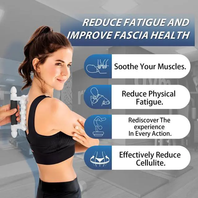 Alt view image 4 of 6 - Fascia Massage Tool Blaster for Cellulite - Trigger Points - Muscle Relaxation,Handheld Myofascial Release Tool for Every Part of The Body