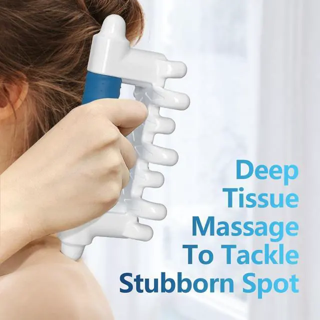 Alt view image 2 of 6 - Fascia Massage Tool Blaster for Cellulite,Handheld Myofascial Release Tool for Deep Tissue Massage,Trigger Point Massage Tool for Manual Massage of Neck & Back
