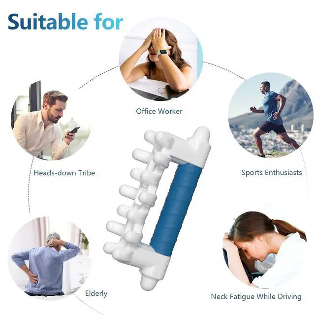 Alt view image 6 of 6 - Fascia Massage Tool Blaster for Cellulite,Handheld Myofascial Release Tool for Deep Tissue Massage,Trigger Point Massage Tool for Manual Massage of Neck & Back