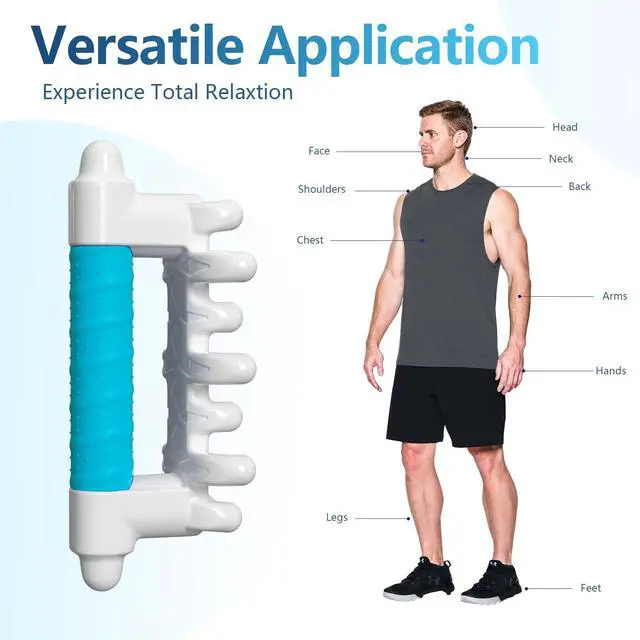 Alt view image 5 of 6 - Fascia Massage Tool Blaster for Cellulite,Handheld Myofascial Release Tool for Deep Tissue Massage,Trigger Point Massage Tool for Manual Massage of Neck & Back