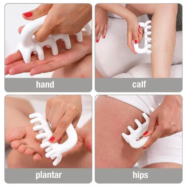 Alt view image 4 of 6 - Fascia Massage Tool Trigger Point Massage Tools Anti Blaster for Cellulite Massager Tool Reaching Deep Myofascial Tissue Throughout The Body Release Muscle Knot Reduction Cellulite