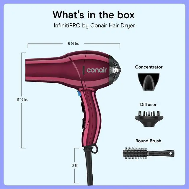 Alt view image 7 of 7 - Salon Hair Dryer
