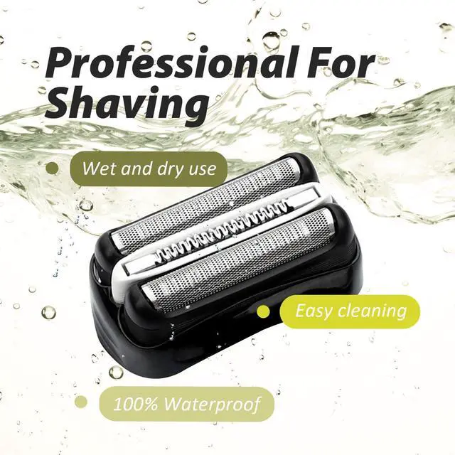 Alt view image 2 of 5 - 2Pack 32B Series 3 Electric Shaver Replacement Head Accessories Compatible with S3 Foil & Cutter Razor Heads, Accessories for S3 3040s 3010s 310s 3000s 3050cc 3080s 390cc Etc