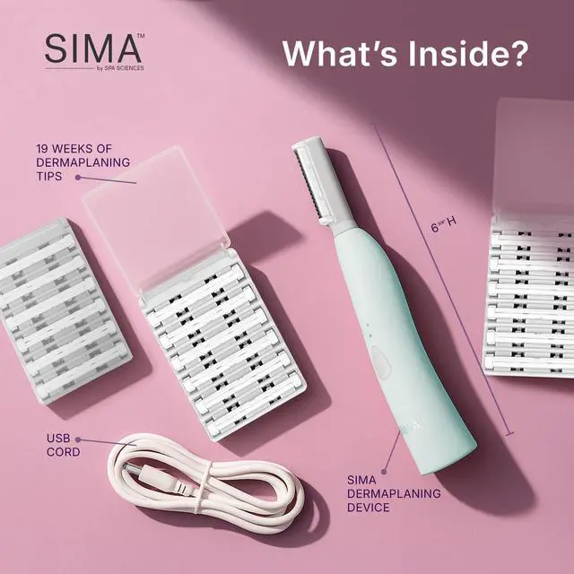 Alt view image 6 of 7 - SIMA Patented Dermaplane Razor for Women Face