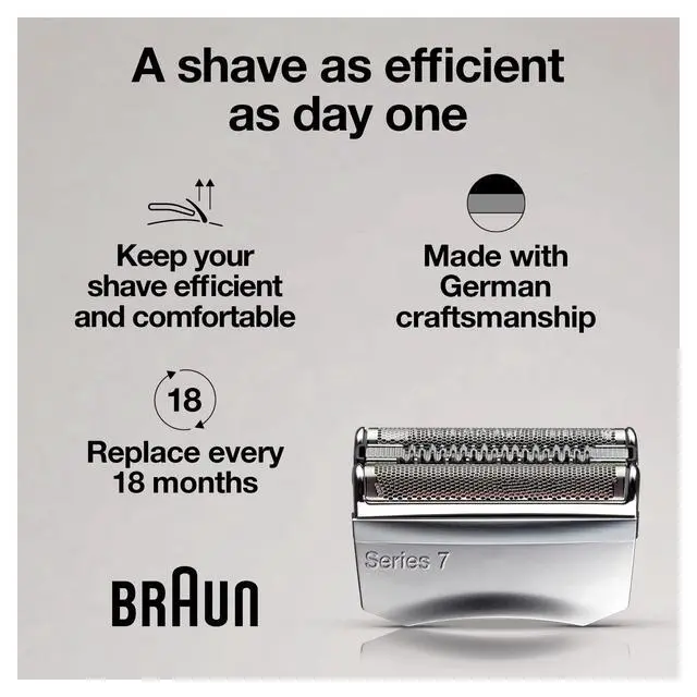 Alt view image 3 of 7 - Series 7 70S Electric Shaver Head Replacement Cassette Silver
