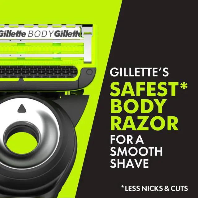 Alt view image 4 of 7 - Labs Razor Duo Pack for Men, 1 Face Razor, 1 Body + Intimate Razor, 4 Razor Blade Refills (2 Face, 2 Body)