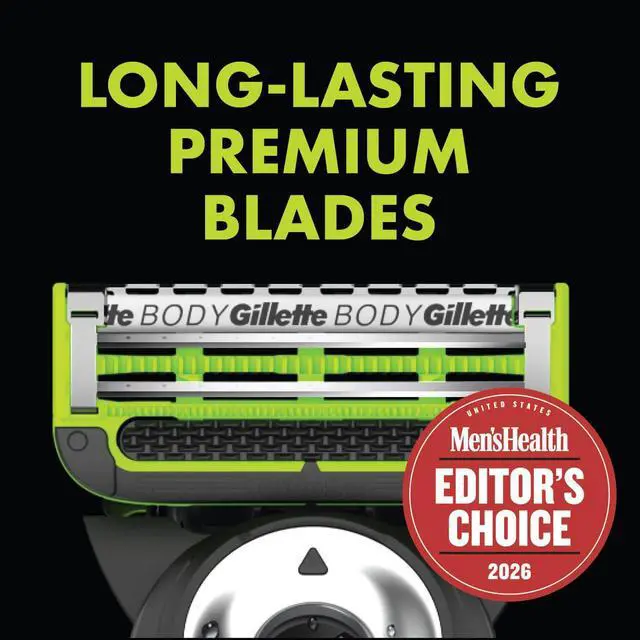 Alt view image 6 of 7 - Labs Razor Duo Pack for Men, 1 Face Razor, 1 Body + Intimate Razor, 4 Razor Blade Refills (2 Face, 2 Body)