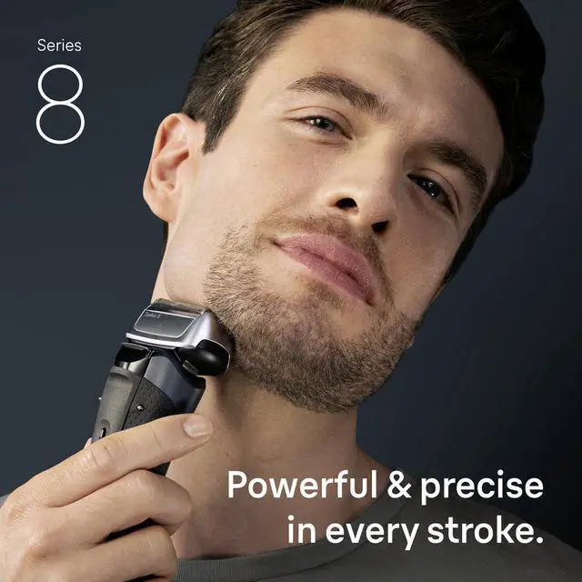 Alt view image 6 of 6 - Series 8 83M Electric Shaver Head Replacement Cassette, Silver