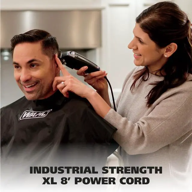 Alt view image 7 of 7 - USA Elite Pro High-Performance Corded Home Haircut & Grooming Kit for Men Electric Hair Clipper Model 3029684
