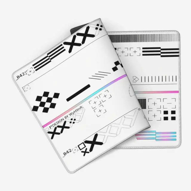 Alt view image 6 of 7 - FPS Game Mouse pad Black and White with Personalized Game E-Sports Non-Slip Rubber Mouse Office mat Mouse pad with Computer Personalized Office Home 11.8 * 23.6 inches
