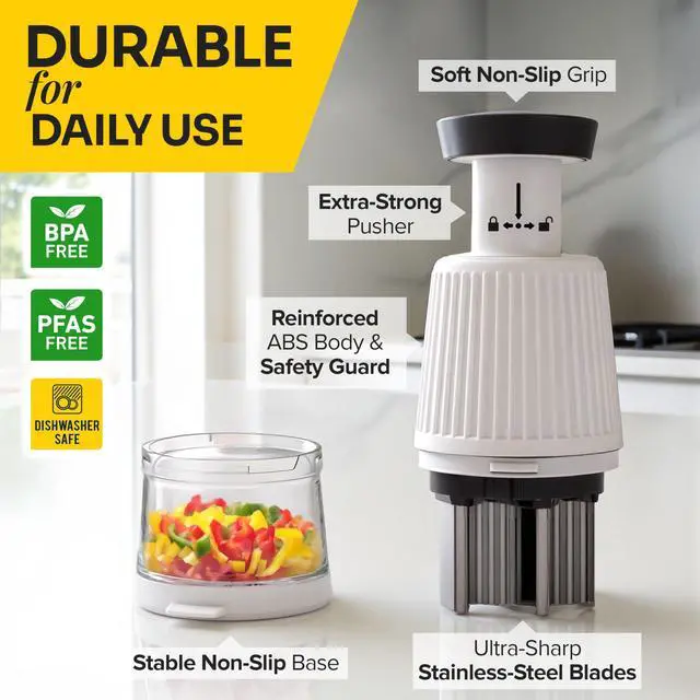 Alt view image 3 of 7 - UltraChop Push Food & Vegetable Chopper