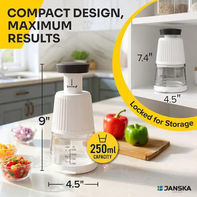 Alt view image 7 of 7 - UltraChop Push Food & Vegetable Chopper