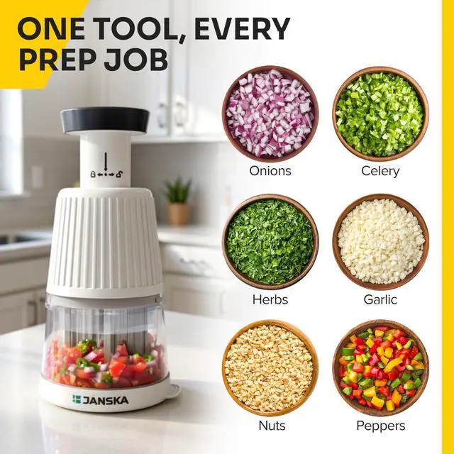 Alt view image 5 of 7 - UltraChop Push Food & Vegetable Chopper
