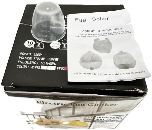 Alt view image 2 of 6 - Electric Egg Cooker
