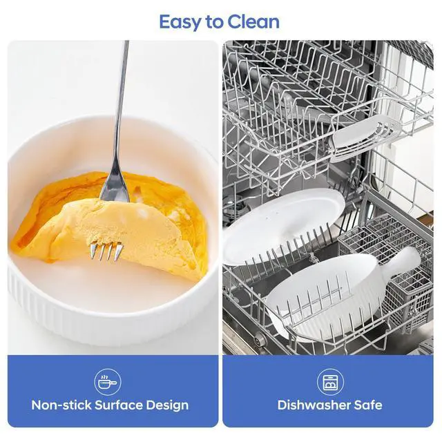 Alt view image 5 of 7 - Ceramic Microwave Egg Cooker, Scrambled Egg Maker, White