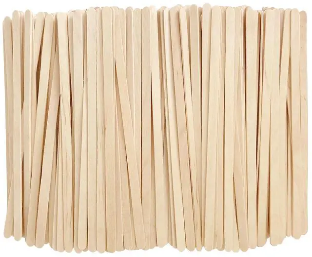 Main image of 5.5inch Wooden Coffee Stirrers, 1000 Count Disposable Stir Sticks for Coffee & Cocktails, Wooden Beverage Mixer with Smooth Ends, Swizzle Drink Sticks