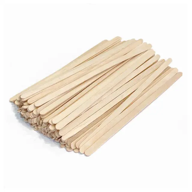 Alt view image 2 of 6 - 5.5inch Wooden Coffee Stirrers, 1000 Count Disposable Stir Sticks for Coffee & Cocktails, Wooden Beverage Mixer with Smooth Ends, Swizzle Drink Sticks