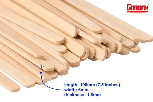 Alt view image 2 of 7 - 1.8mm Extra Thick Coffee Stir Sticks (7.5 Inch) - Heavy Duty Natural Birch Wood Stirrers - 1000 Count - Sturdy No-Snap Design for Hot Coffee, Tea & Lattes - Round Ends GM1117