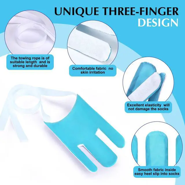 Alt view image 4 of 7 - Sock Aid - Sock Aid Device for Seniors, Disabled, Pregnant - Sock Helper Aide Tool - Sock Assistant Device No Bending