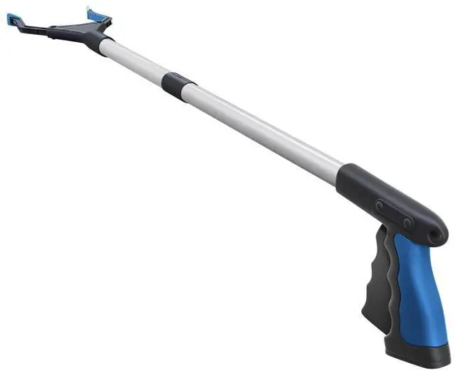 Main image of 2024 Upgrade PowerGrip T9, Grabber Reacher Tool, Wide Jaw, Foldable, Steel Cable, with 96 Grip Points for Firm Grip, 32" with Magnet