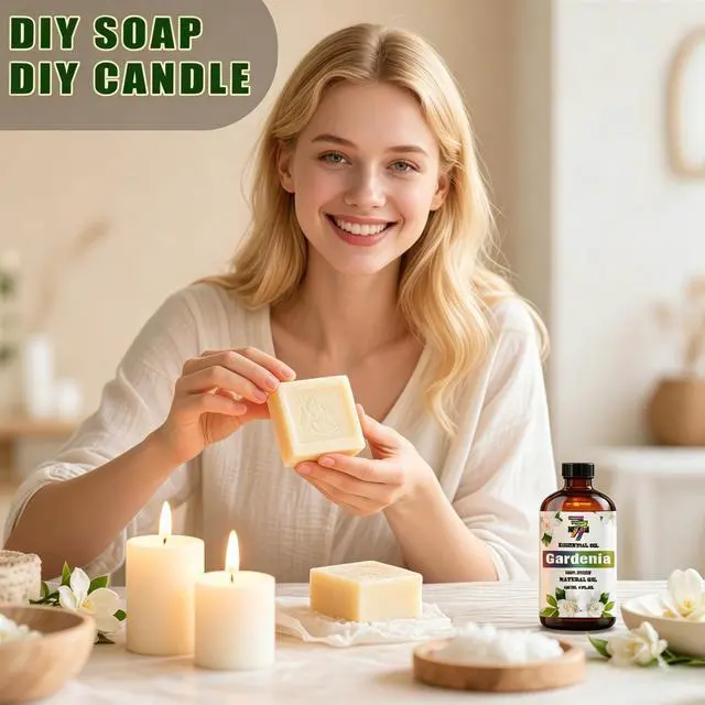 Alt view image 4 of 7 - Gardenia Essential Oil,for Aroma,Diffuser,DIY-4 fl oz (120 ml)