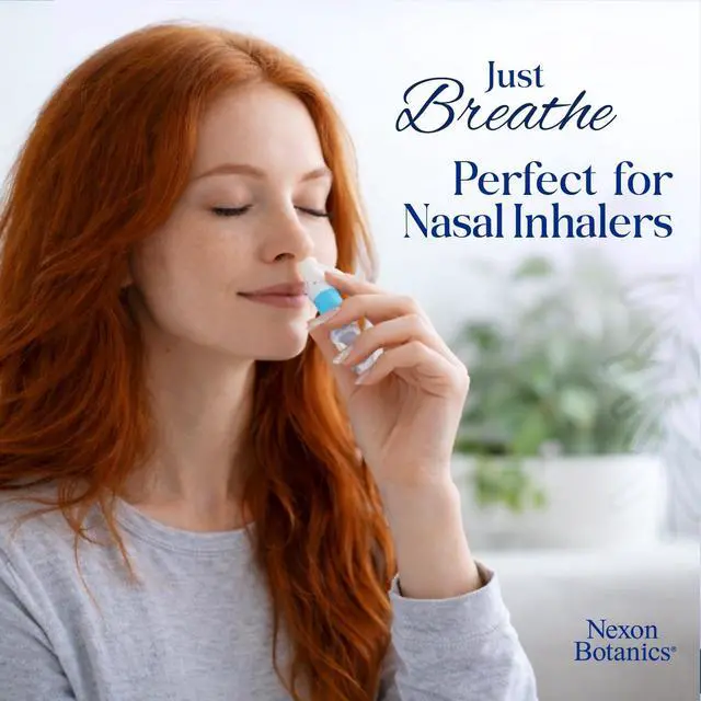Alt view image 2 of 7 - Breathe Essential Oil Blend 30 ml - Breath Sinus Relief with Menthol Oils - for Humidifiers, Diffusers, and Aromatherapy -