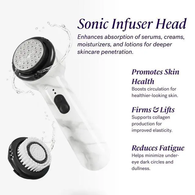 Alt view image 7 of 7 - Beauty Soniclear Face Brush 2026 Allure Readers Choice Winner