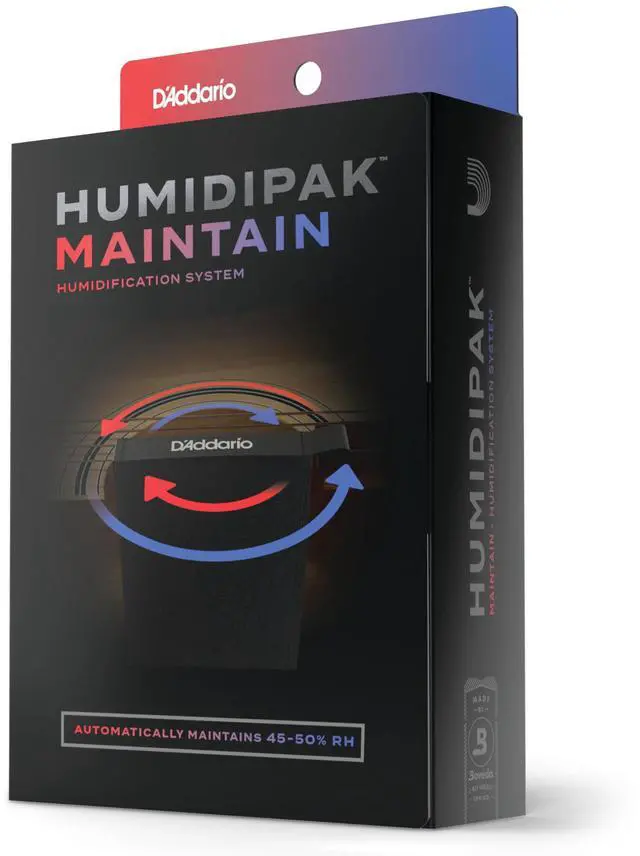 Main image of Guitar Humidifier System - Humidipak Maintain Kit - Automatic Humidity Control System - Maintenance-Free, Two-Way Humidity Control System For Guitars