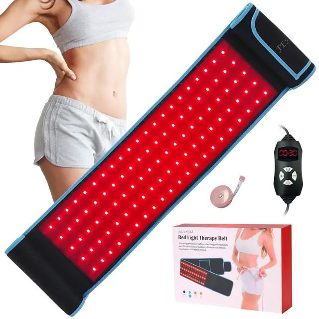 Main image of Red Light Therapy, Infrared Light Therapy for Body Waist Back Shoulder Leg Knee Muscle Relief, LED 3 Chips in 1 660nm 850nm Wearable Large Red Light Belt with Timer Remote, Ideal Gift for Woman Man