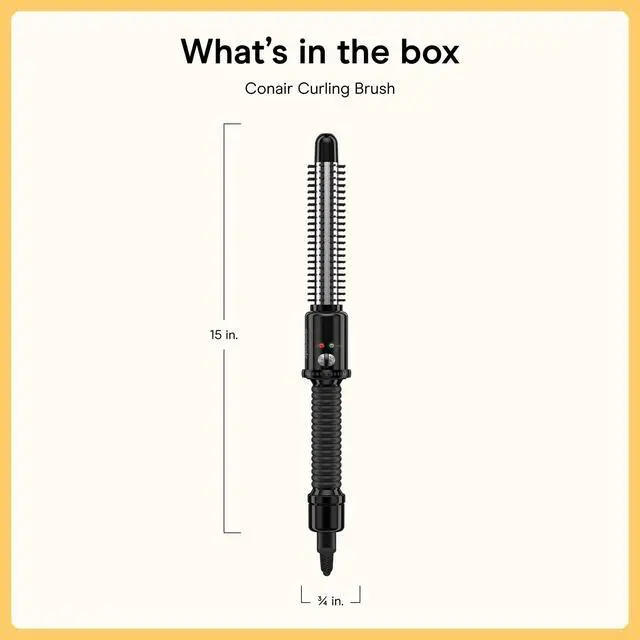 Alt view image 7 of 7 - Instant Heat ¾-In. Curling Iron Brush
