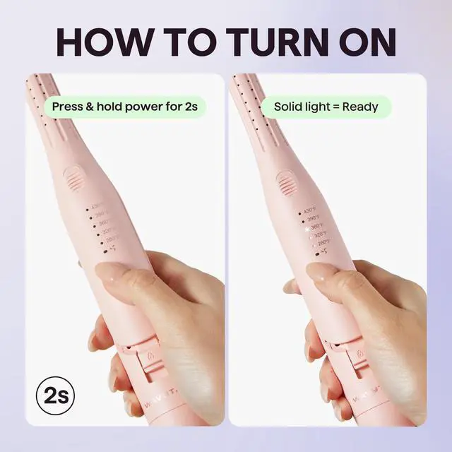 Alt view image 4 of 7 - Cool Curl Pencil 0.65" Airflow Curling Iron for Short Hair & Pixie