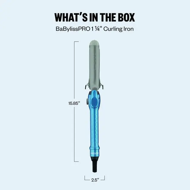 Alt view image 7 of 7 - Nano Titanium Spring Curling Iron, 1.25" Professional Spring Hair Curler for Long Lasting Curls & All Hair Types