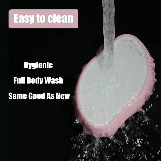Alt view image 6 of 7 - Crystal Hair Eraser,Physical Glass Hair Removal,Reusable Nano Hair Remover Stone,Epilator for Women and Men,Soft Silky Skin (Pink)