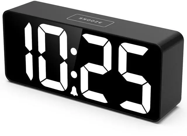 Main image of Senior Friendly Digital Alarm Clock, 7.5 Inches Large Display, Easy to Ues, Fully Range Brightness, Adjustable Volume, Convenient USB Charging Port for Bedside