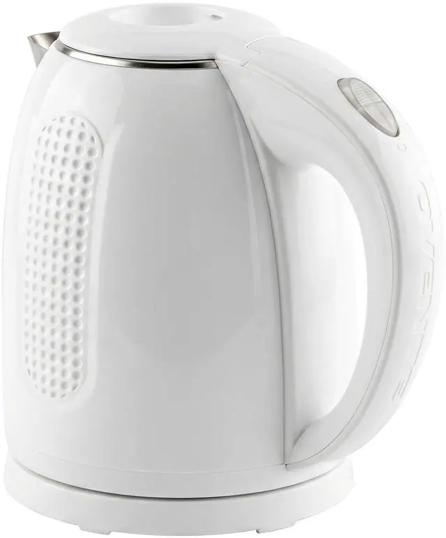 Main image of 1.7L Double Wall Electric Tea Kettle, 1100W Power, White KD64W