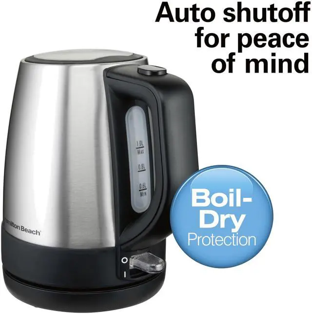 Alt view image 3 of 7 - 1 Liter Electric Tea Kettle, Water Boiler & Heater