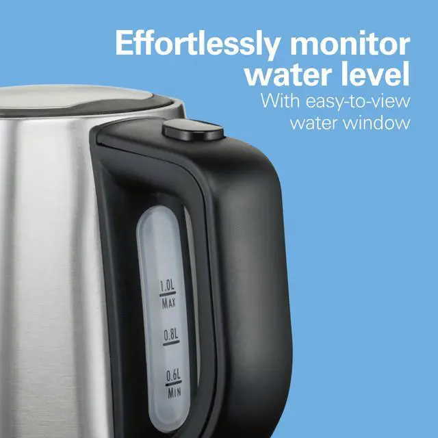 Alt view image 5 of 7 - 1 Liter Electric Tea Kettle, Water Boiler & Heater