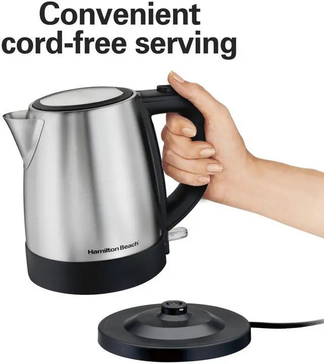 Alt view image 4 of 7 - 1 Liter Electric Tea Kettle, Water Boiler & Heater