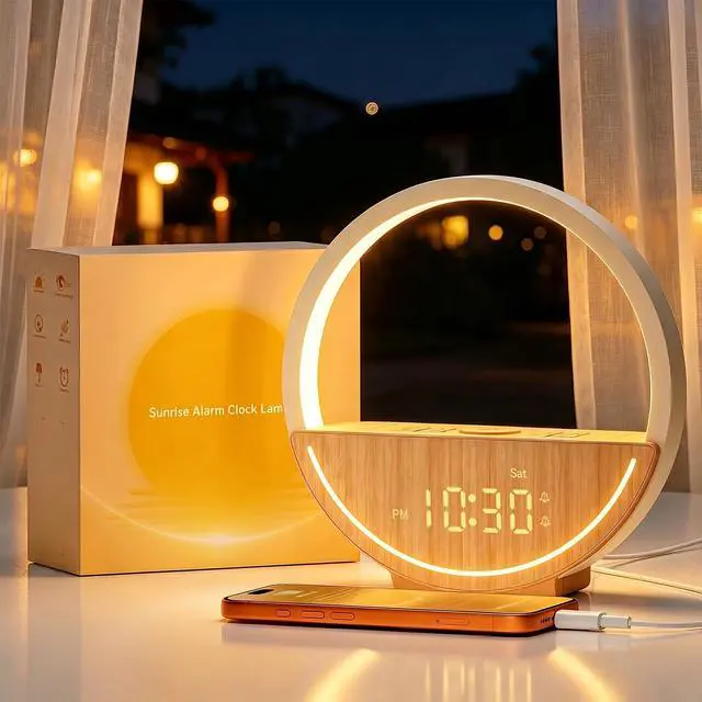 Main image of Sunrise Alarm Clock White Noise Sound Machine for Bedroom