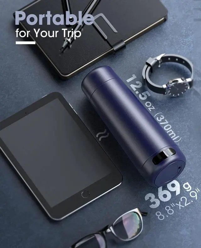 Alt view image 6 of 7 - Portable Electric Kettle for Travel Global Use 110-240V