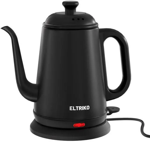 Main image of Gooseneck Electric Kettle for Pour Over Coffee & Tea (Black)