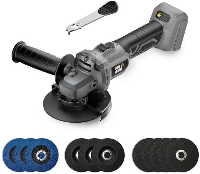 Main image of Angle Grinder 4-1/2" Cordless Compatible with DEWALT 20V Battery Tool Only