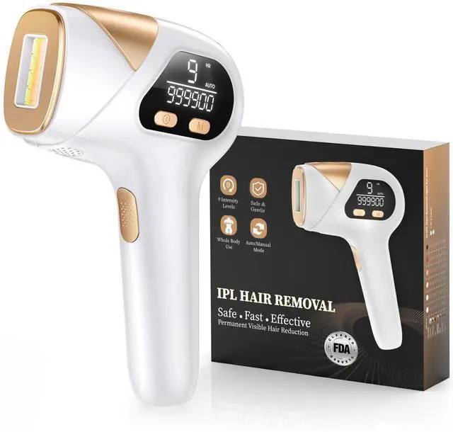 Main image of Hair Removal for Women and Men, Safe at-Home Hair Removal Device, Hair Laser Removal with Long-Lasting in Hair Reduction for Armpits Back Legs Arms Face Bikini Line