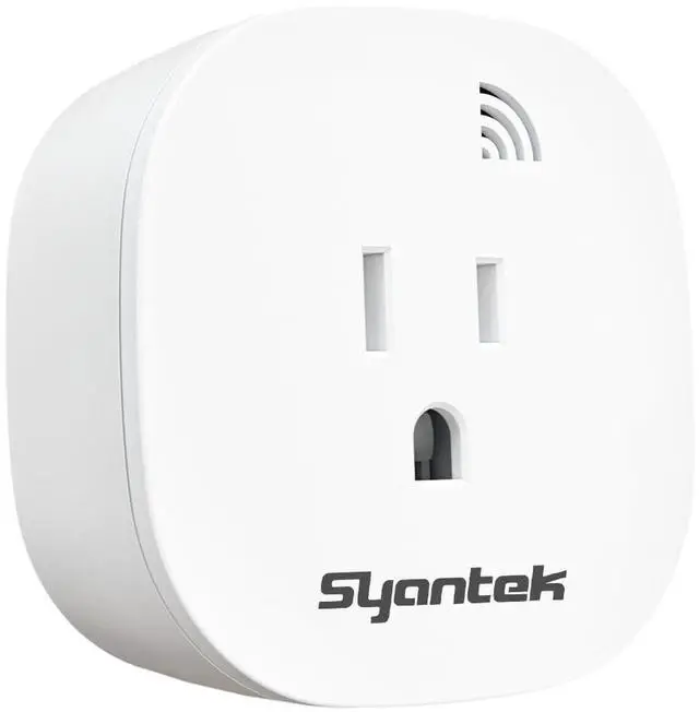 Main image of Remote Control Outlet, 1 Wireless Remote Control Outlet Plug for Household Appliances, Up to 100 ft Range, ETL Listed, White