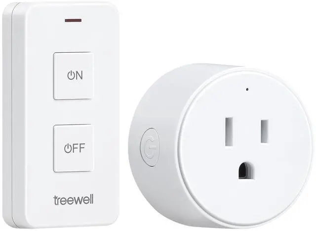 Main image of Wireless Remote Control Outlet with Portable Magnetic Switch