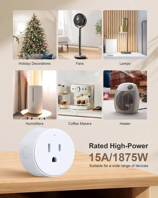 Alt view image 7 of 7 - Remote Control Outlet Plug with Decorator Rocker Wall Switch