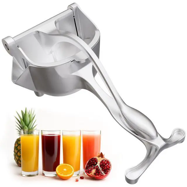 Main image of Manual Juicer Hand Press, 0.6 L, Ergonomic Handle, Aluminum Alloy